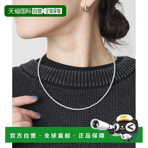 日本直邮BEAUTY&YOUTH UNITED ARROWS SHINY 3mm圆珠 50cm项链