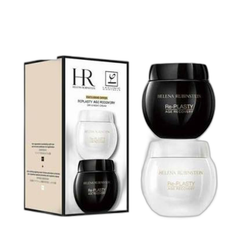 香港直邮赫莲娜（Helena Rubinstein）黑白绷带面霜套装50ML+50ML