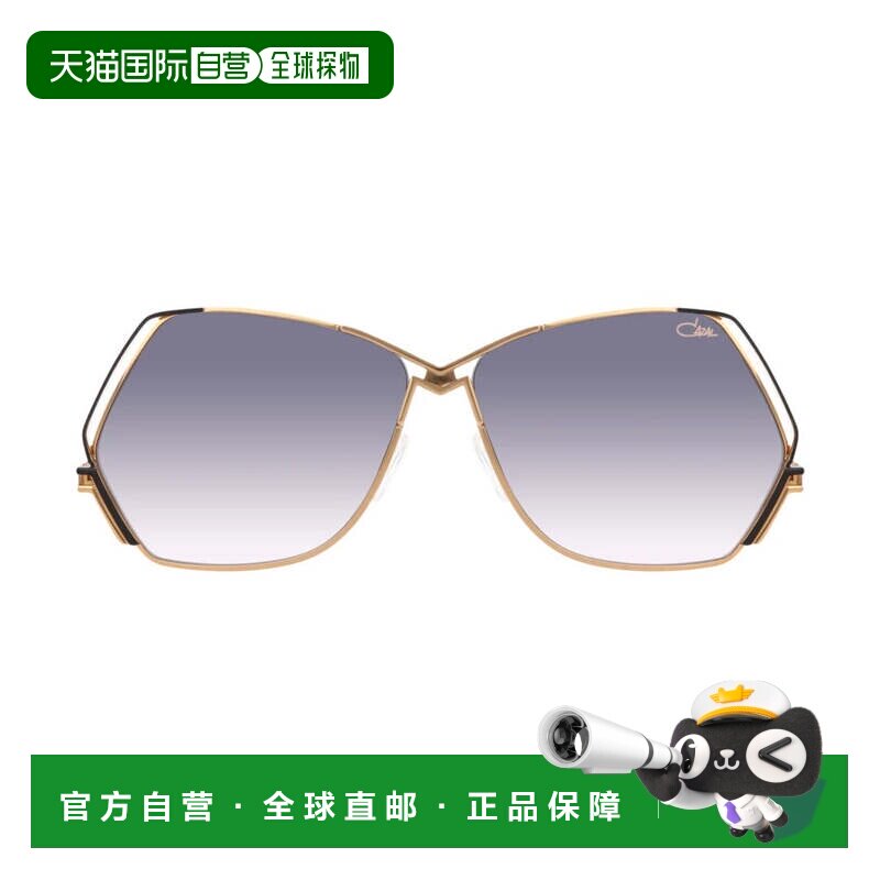 自营cazal金色226/3超大几何太阳镜-白色 美国奥莱直发