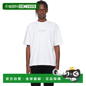 香港直邮潮奢 Skate off 男士 1h可退 Statement white 白色 T恤