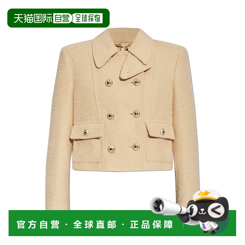 1小时内可退 香港直邮Tom Ford 汤姆 福特 女士 毛圈圈猎人夹克 C