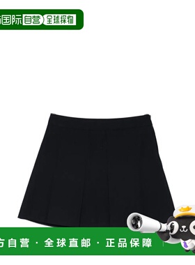 香港直邮A.P.C. 女士半身裙 COHKXF06501IAK SS2026 黑色 Pleated