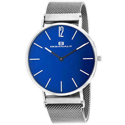 自营Oceanaut Men's Magnete Blue Round 41mm - blue 美国奥莱直