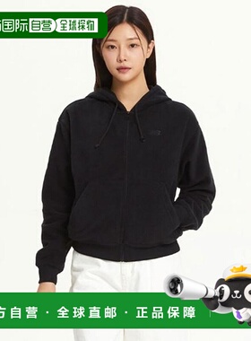 韩国直邮NEW BALANCE [New Balance] 女式连帽拉链羊毛衫 WJ43526