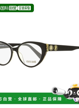 自营Roberto Cavalli 女士猫眼眼镜 RC5106 005 黑色 52mm - 005