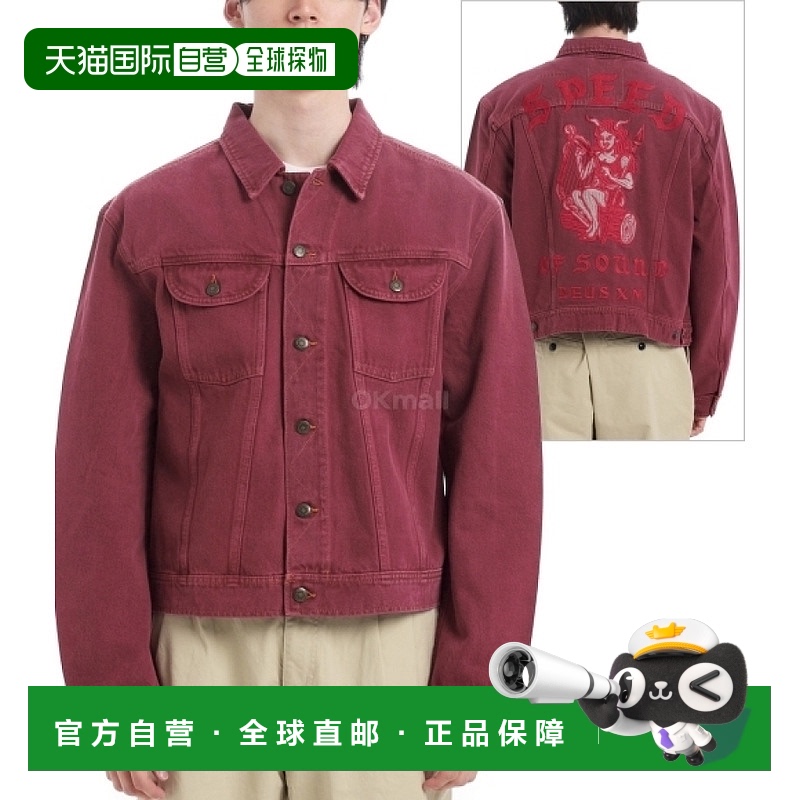 韩国直邮DEUS 西西弗斯夹克 (DUP256113-ODC) 牛仔夹克