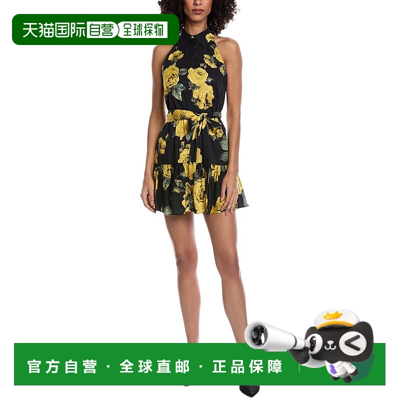 自营alice + olivia Miranda Dress - black 美国奥莱直发