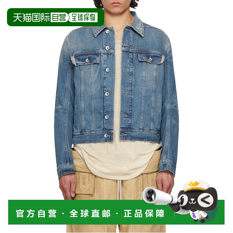 香港直邮Rick Owens Drkshdw 长袖牛仔外套 DU01E3751DWB