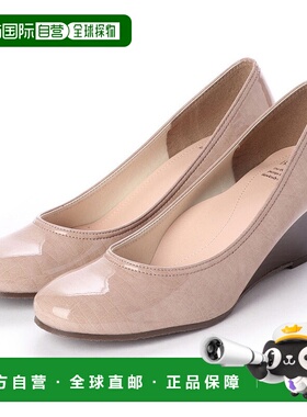 【日本直邮】Bakerloo 高跟鞋（L 橡木）女鞋浅口坡跟鞋