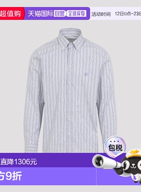 1h可退 香港直邮ETRO 男士衬衫 MRIB000499TR591S9880 SS2026 蓝