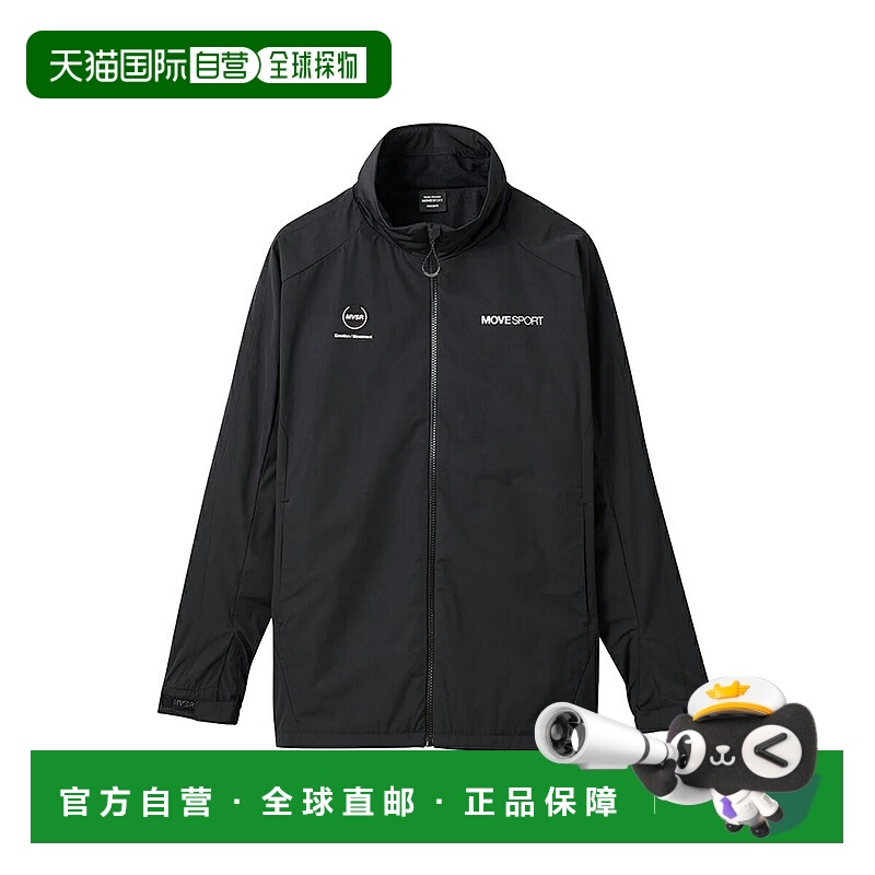 日本直邮DESCENTE 热导航刷毛立领夹克男士秋季冬季运动训练连帽