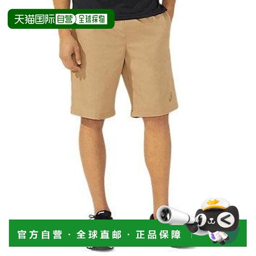 日本直邮ASICS 干布短裤 男士训练服 2031E063-200