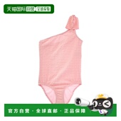 Swim Piece One 自营PQ Shoulder Bow pink 美国奥莱直发