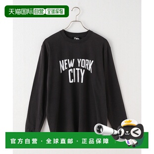 日本直邮WORN T恤 FREE 复古印花长袖 25070410000740 女装 1h可退