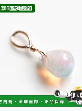 1h可退 日本直邮cui-cui 10K黄金 Opal 游彩蛋白石吊坠 781801