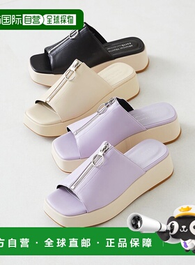 日本直邮Oriental Traffic 前拉链凉鞋 31284 OR526BW001847单鞋