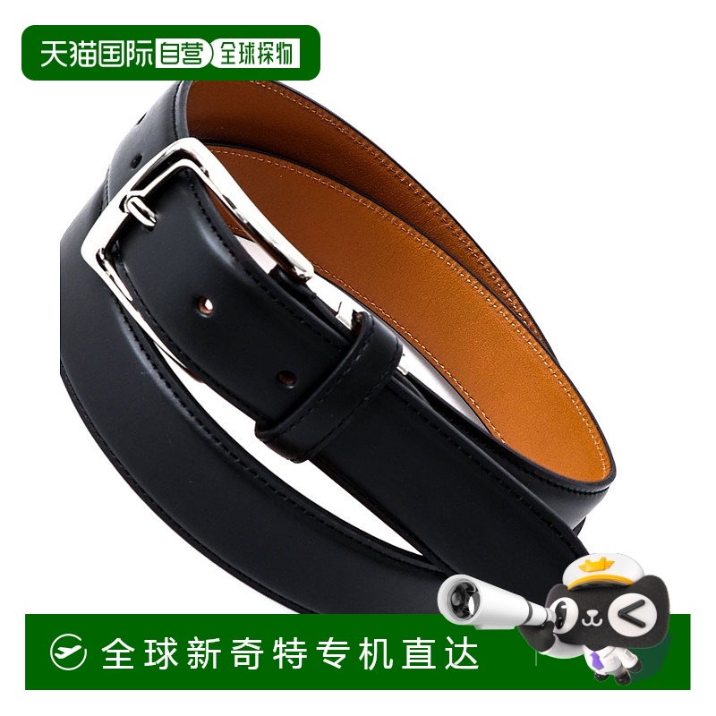 1h可退 日本直邮NOLLEY'S 男士牛皮光滑皮带 可调长度 5071396330