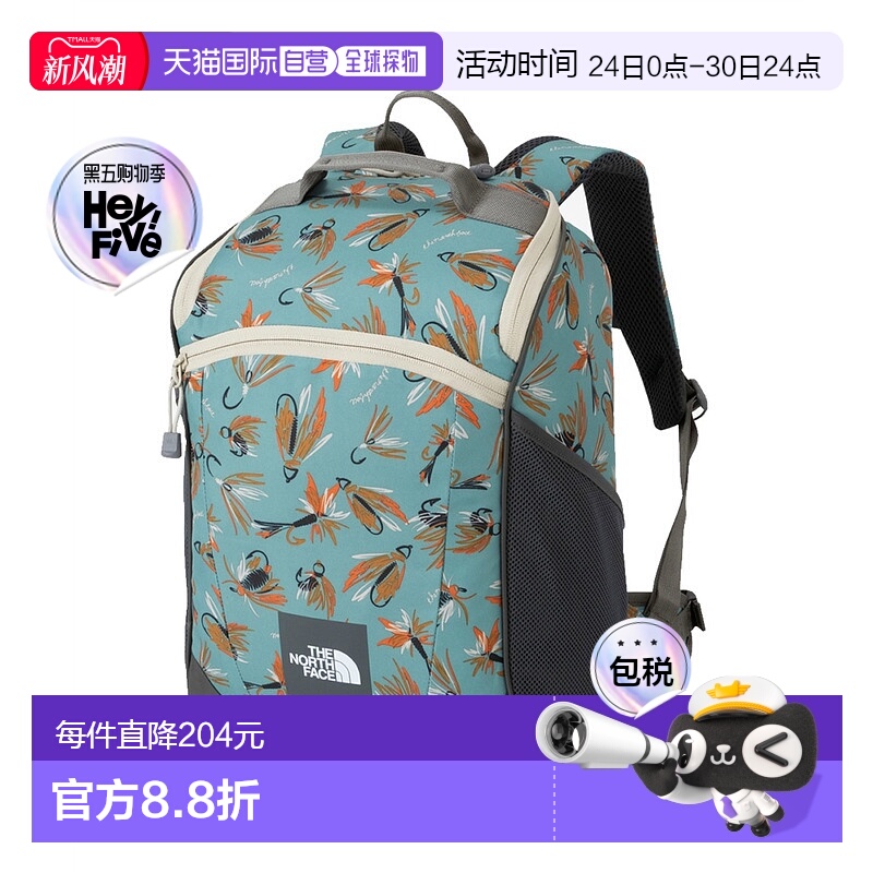 日本直邮The North Face北面儿童双肩包NMJ72359-FP