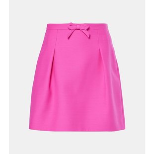 绉纱高级定制迷你半身裙 潮奢 女士 华伦天奴 000276 Valentino