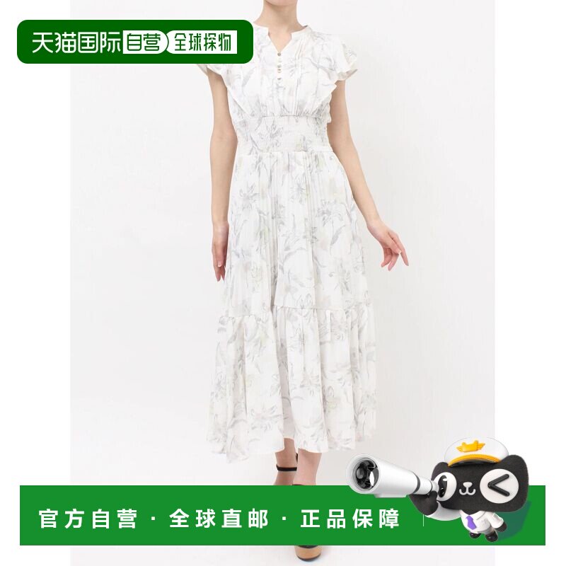 1h可退 日本直邮dazzlin 女装 条纹碎花连衣裙 022630301701