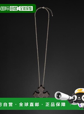 日本直邮WEGO 男装 PU压纹logo十字项链 WE25AW12SG0003