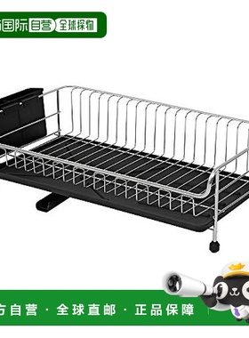 【日本直邮】IRIS/爱丽思 1层沥水架 黑色SSDD-1S