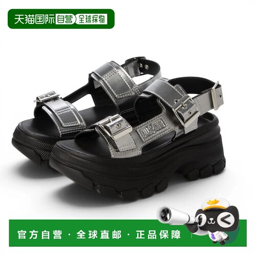 日本直邮CONVERSE 女士厚底凉鞋 ALL STAR TREKWAVE SANDAL 银色