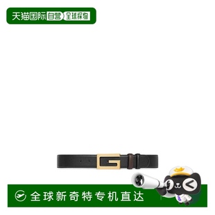 香港直邮GUCCI 腰带 1小时内可退 男士 黑 573156AP0BG1062 AW2022