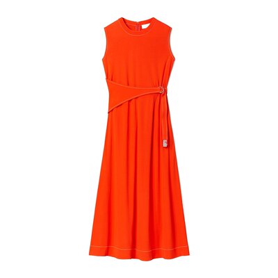 TORY BURCH 女士连衣裙 168677602 SS2025 橙色