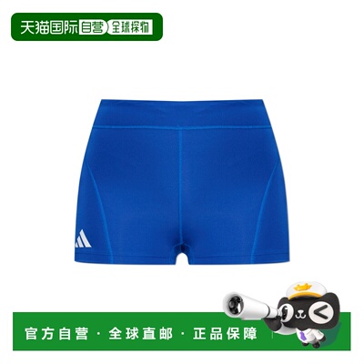 香港直邮ADIDAS 女士健身衣 IY78490ROYBLU SS2026 蓝色 Logo sho