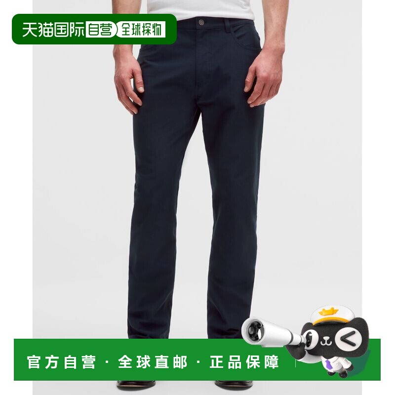澳大利亚直邮lululemon EasyFive 经典直筒裤 32L露露裤子图片