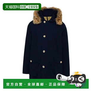 休闲时 CFWOOU0482MRUT0001高端流行 香港直邮Woolrich 连帽棉服