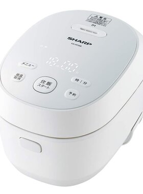 日本SHARPIH夏普电饭锅电饭煲家用煮饭白色KS-HF05B 100v
