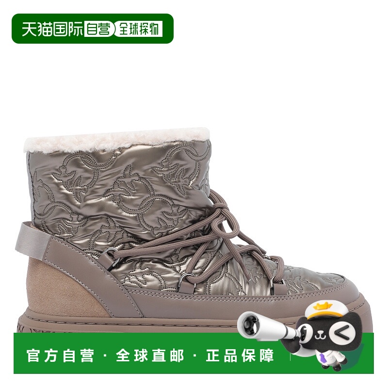 1h可退 香港直邮PINKO 女士靴子 SS0101T036L15 AW2025 浅棕色 圆