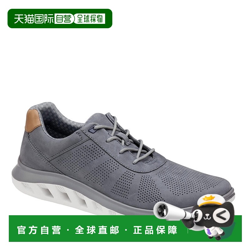 自营Johnston & Murphy Activate Gray Nubuck  25-3827-020 Men'