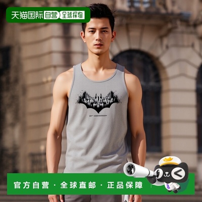 自营 gildan蝙蝠侠哥谭盾成人背心 - 运动混色 美国奥莱直发