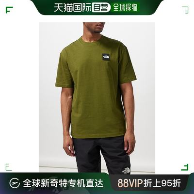 香港直邮潮奢 The North Face 北面 男士NSE-patch 棉针织T恤