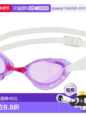 日本直邮VIEW View 游泳镜 BladeF 普通镜片游泳 V122SA-LV 水下