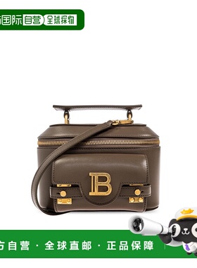 香港直邮BALMAIN 女士手提包 EN1BH952LSLX7AQ AW2025 绿色 Leath