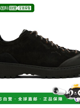 1h可退 香港直邮潮奢 Diemme 男士 黑色 Ampezzo 德比鞋 DI24SPAM