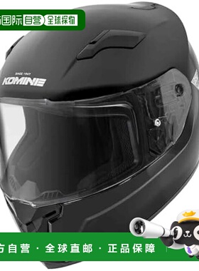 【日本直邮】Komine 摩托用全脸头盔HK-170 FL 黑色 XL 01-170