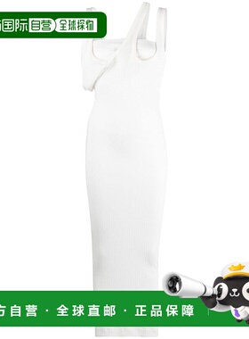 1h可退 香港直邮The Attico 女士 罗纹不对称连衣裙 246WCM125J04