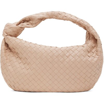 bottegaveneta葆蝶家女士粉色小号单肩包