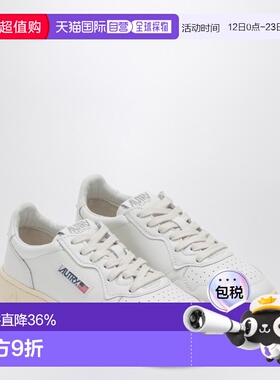 1h可退 香港直邮AUTRY 男士 Medalist 白色皮质运动鞋 AULMLL15