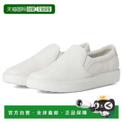 1h可退 【美国直邮】ecco 女士 时尚休闲鞋爱步女鞋一脚蹬皮鞋