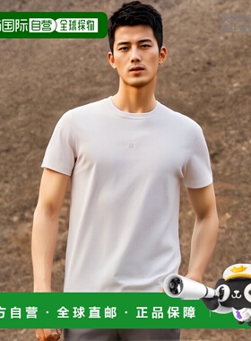 香港直邮GIVENCHY 男士T恤 BM716G3YCC100 CO 白色