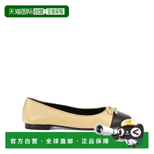 1h可退 香港直邮Tory Burch 托里 伯奇 女士 平底鞋 154513200BEI