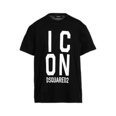 【美国直邮】dsquared2 男士 上装T恤短袖牛仔裤纯色印花针织