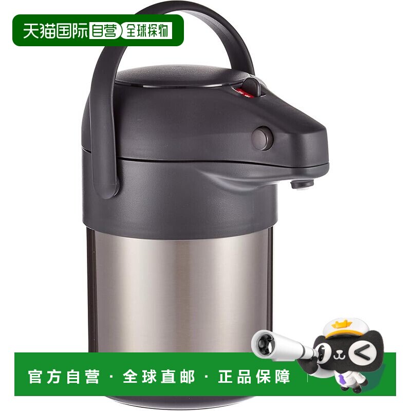 【日本直邮】Thermos不锈钢保温壶 2.2L TAH-2200 SBK 黑色膳魔师