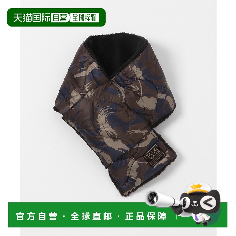 1h可退 日本直邮TAION 男装 可拆卸双面围巾  LMA7R201ALSML